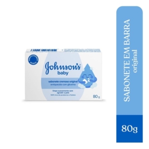 Sabonete em Barra Infantil Johnson's Baby Original 80g