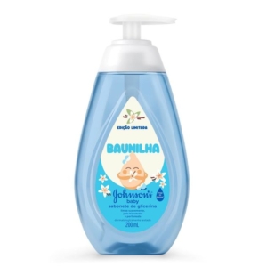 Sabonete Líquido Infantil Johnsons Baby Glicerina Baunilha 200ml