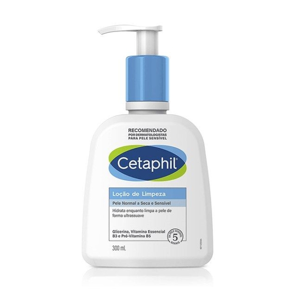 Loção de Limpeza Facial Cetaphil Pele Sensível 300ml