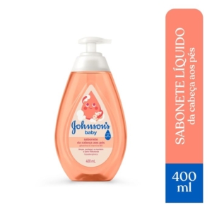 Sabonete Líquido Infantil Johnson's Baby Glicerina da Cabeça aos Pés 400ml