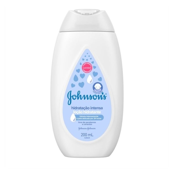 Loção Hidratante Infantil Johnson's Baby Hidratação Intensa 200ml