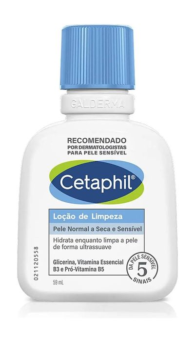 Loção de Limpeza Cetaphil Pele Seca e Sensível 59ml