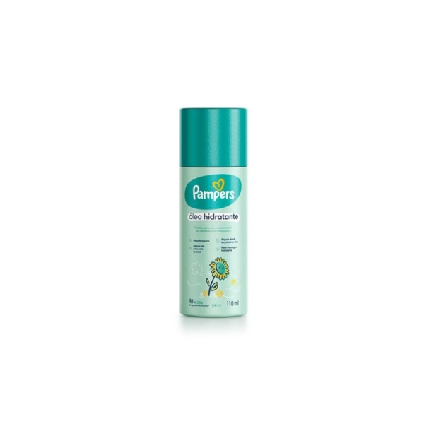 Loção Hidratante Infantil Pampers Bebê Girassol Hipoalergênica Toque Seco 110ml