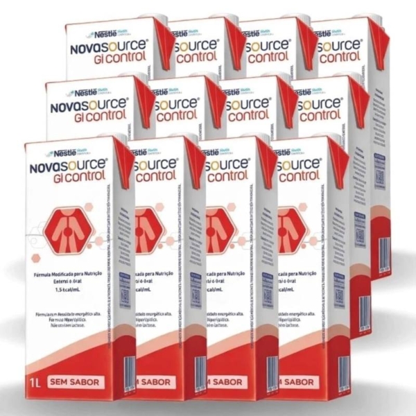 Nutrição Enteral E Oral Novasource Gi Control 1L 12 Unidades