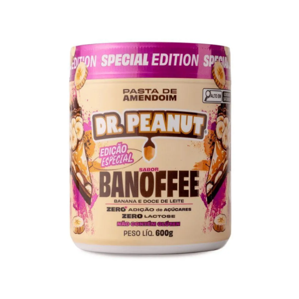 Pasta de Amendoim (600g) – Sabor: Banoffee