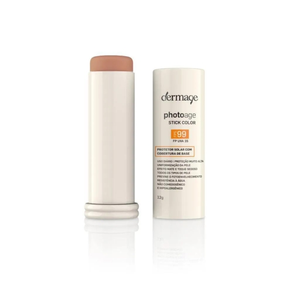 Photoage Dermage Stick Color Fps 99 – Cor e – Médio Intense
