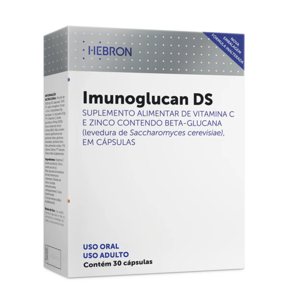 Polivitamínico Imunoglucan DS 30 cápsulas