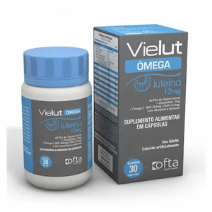 Polivitamínico Vielut Ômega para Visão 30 cápsulas