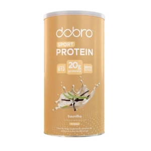 Proteína Vegana em pó Dobro Sport Protein Baunilha 450g