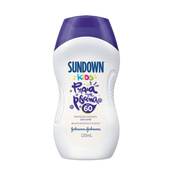 Protetor Solar Corporal Loção FPS 60 Sundown Kids 120ml