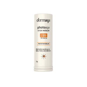 Protetor Solar Facial Stick FPS 99 Photoage Incolor 12g