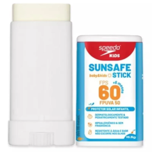 Protetor Solar Speedo Infantil Sunsafe Stick Baby & Kids Fps60 Fpuva50 15,5G – Pink Cheeks