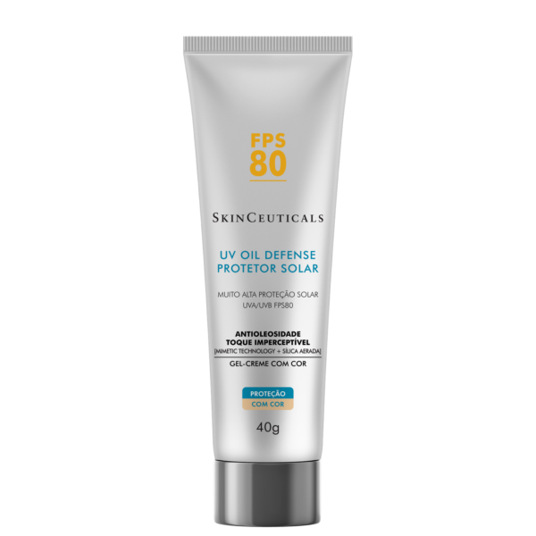 SkinCeuticals UV Oil Defense FPS 80 – Protetor Solar com Cor 40g