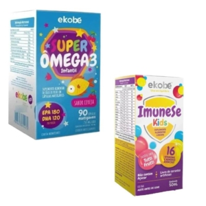 Super Ômega 3 + Imunese Kids 16 Vitaminas – Ekobé Kids