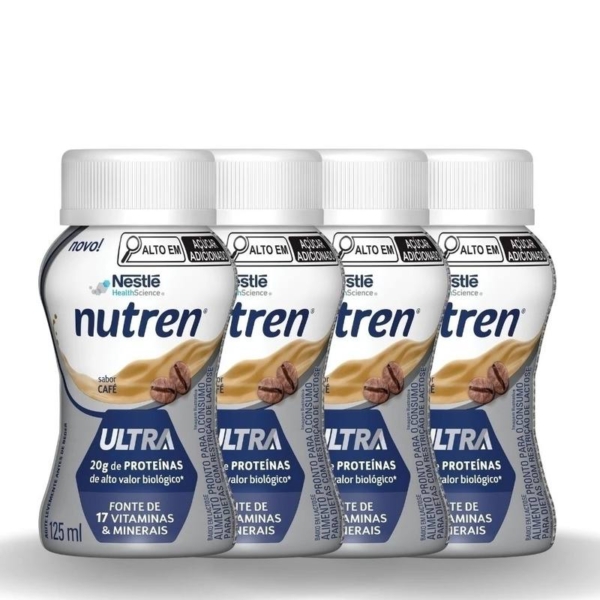 Suplemento Alimentar Nutren Ultra Cafe 125 Ml 4 Unidades