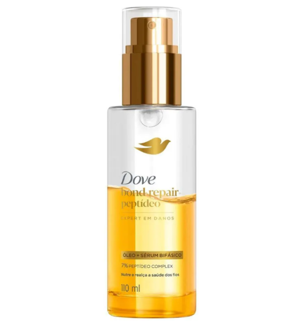 Óleo e Sérum Capilar Bifásico Dove Bond Intense Repair 110ml
