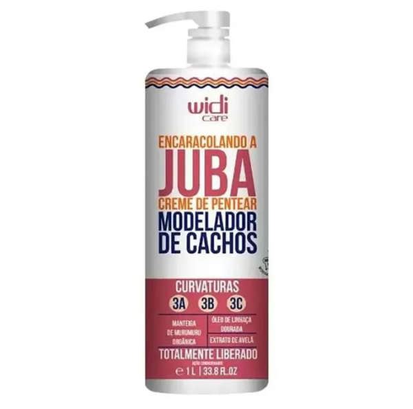 Creme De Pentear Modelador Widi Care Encaracolando Juba 1L