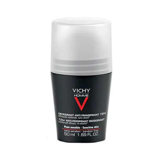 Desodorante Antitranspirante Roll-On Vichy Homme 72h 50ml