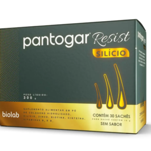 Pantogar Resist Silicio sem sabor 30 Sachês