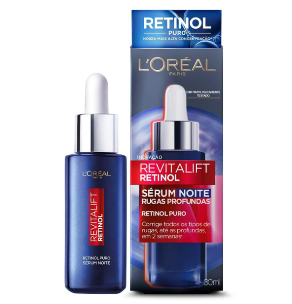 Sérum Antirrugas Noite L’Oréal Paris Revitalift Retinol 30ml