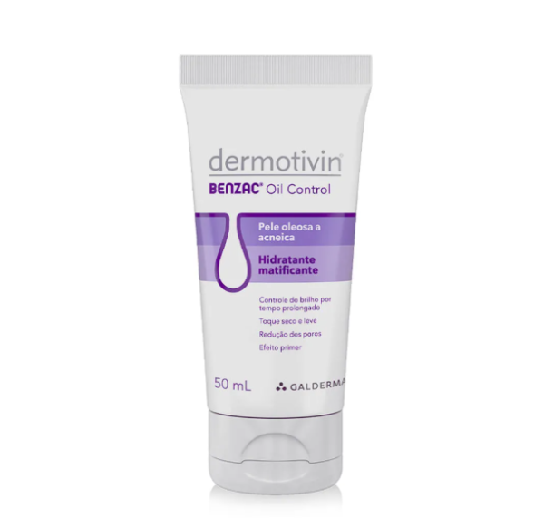 Hidratante Matificante Facial Dermotivin Benzac 50ml