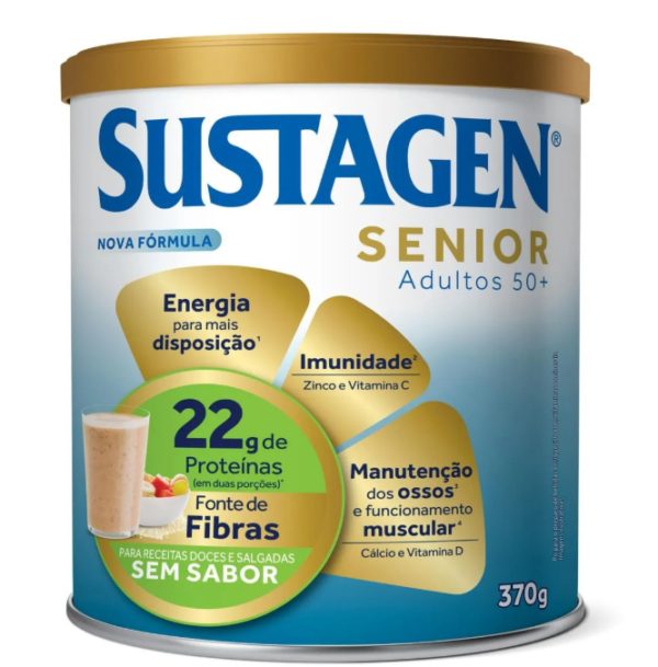 Suplemento Alimentar Sustagen Senior 50+ Sem Sabor 370g