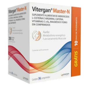Polivitamínico Vitergan Master N 70 comprimidos