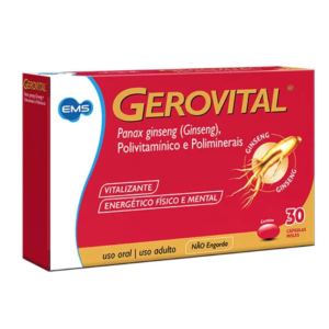 Polivitamínico Gerovital 30 cápsulas