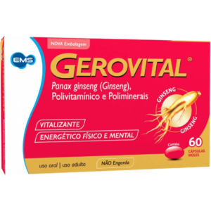 Polivitamínico Gerovital 60 cápsulas