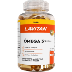 Suplemento Vitamínico Lavitan Ômega 3 com 120 cápsulas