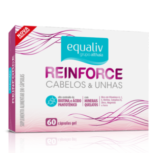 Suplemento Alimentar Equaliv Reinforce Cabelos E Unhas 60 cápsulas