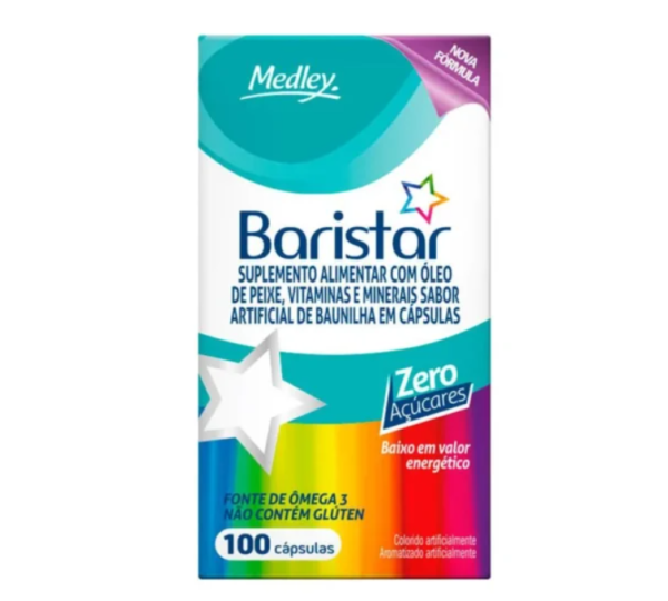 Suplemento Polivitamínico Baristar 100 cápsulas