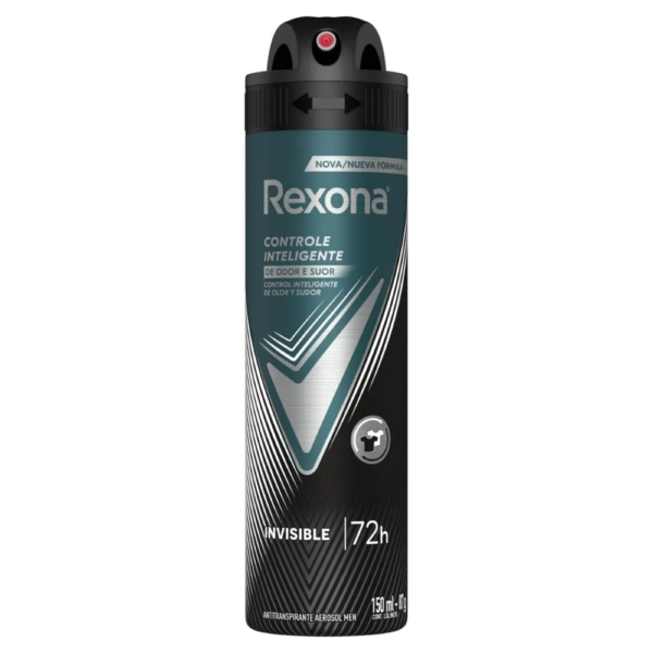 Antitranspirante Aerossol Rexona Men Invisible 150ml