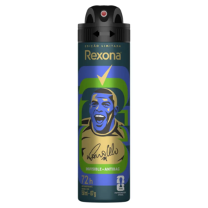 Antitranspirante Aerossol Rexona Men Invisible + Antibac 150ml