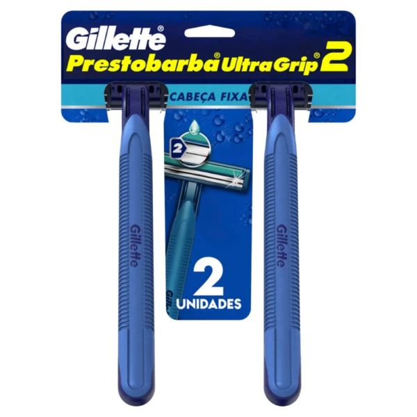 Aparelho Gillette Prestobarba Ultragrip Com 2 Unidades