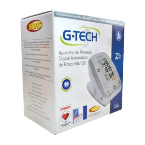 Aparelho Pressao G-tech Automatico Digital Branco Bpma100