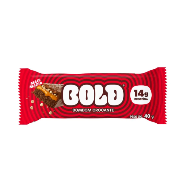 Barra De Proteina Bold Bombom Crocante 40gr