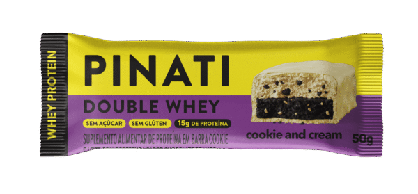 Barra Pinati Double Whey 50gr Cookie And Cream