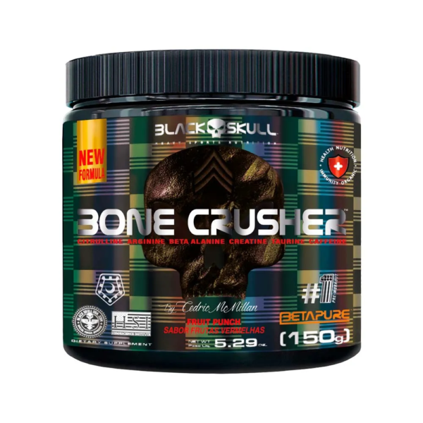 Black Skull Bone Crusher 150gr Frutas Vermelhas