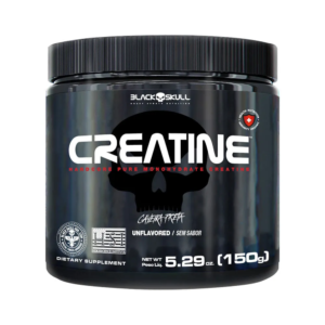 Black Skull Creatina 150gr Sem Sabor