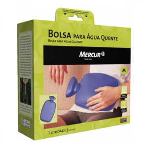 Bolsa Para Água Quente Mercur Lilás Média 1,4l