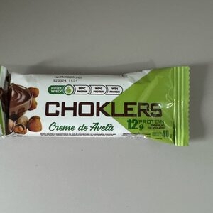 Choklers Barra Proteica Creme De Avelã