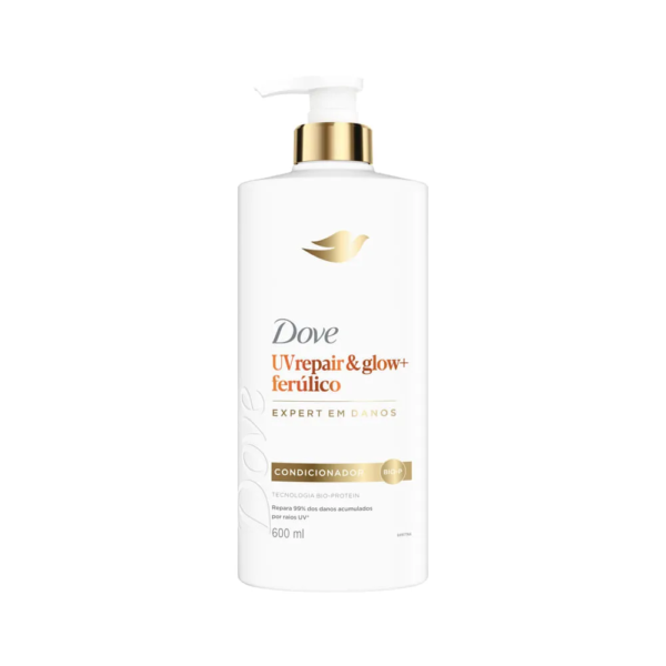 Condicionador Dove Uv Repair Glow + Ferúlico 600ml Pump