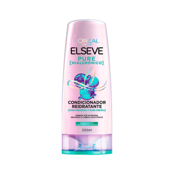 Condicionador Elseve 200ml Pure Hialuronico