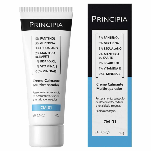 Creme Calmante Multirreparador Principia Cm-01 40g