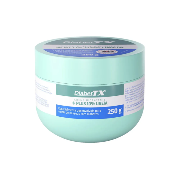 Creme Corporal Hidratante Plus 10% Ureia Para Diabéticos Goicoechea Diabettx 250g