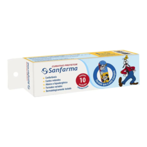 Curativo Sanfarma Mickey E Amigos 10 Unidades