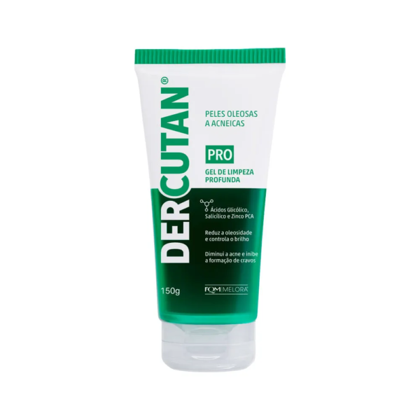 Dercutan Pro Gel Para Limpeza Profunda 150gr