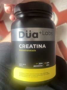 Düa+Labs CREATINA monohidratada