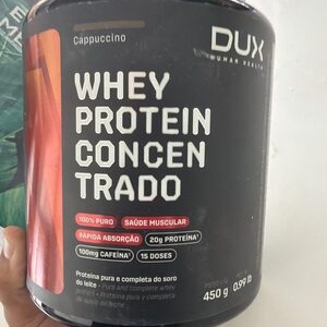 DUX Cappuccino Whey Protein Concentrado